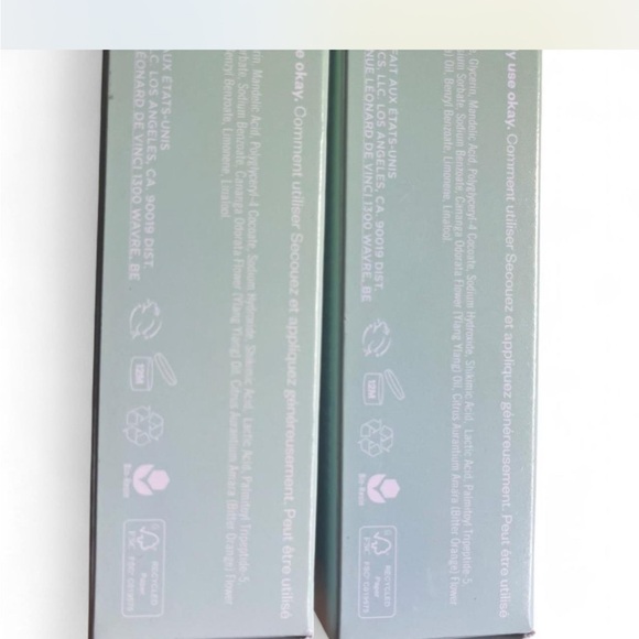 KOSAS Serum Deodorant Chemistry AHA Clean Beauty Lot 2 NEW IN BOX Serene Clean - Picture 6 of 7